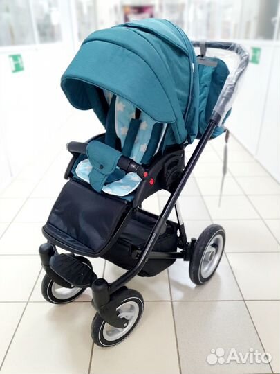 Коляска Счастье комбинированная 2в1