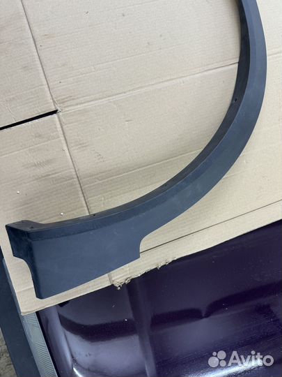 Тигго 4 расширитель накладка крыла передний левый