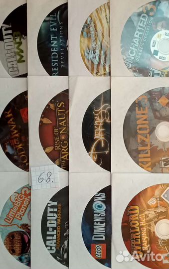 80 наборов игр для Sony PS3