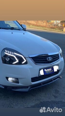 Фары AMG на Лада приора