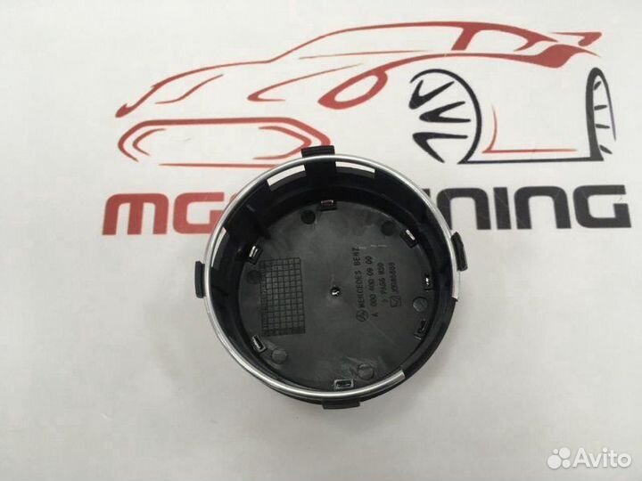 Колпачок в ступицу Mercedes Black Бочка