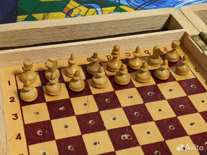 Шахматы дорожные СССР