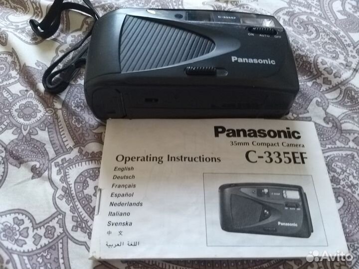 Пленочный фотоаппарат Panasonic C-335EF (Япония)