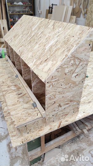 Гнезда для кур с яйцесборником