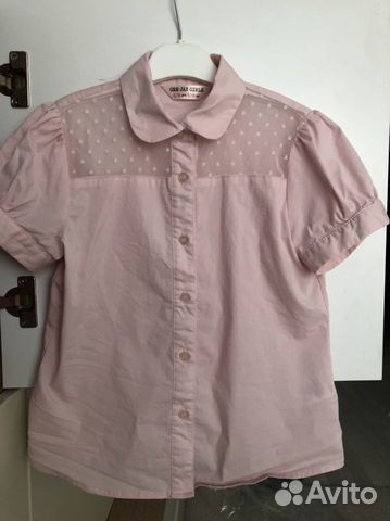 Рубашка на девочку 128