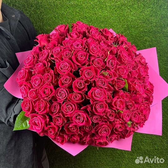 Цветы розы букет