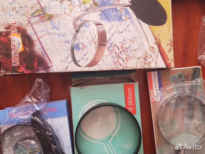 Лупы разных размеров