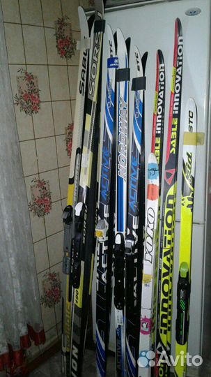 Лыжи набор на еврокреплениях