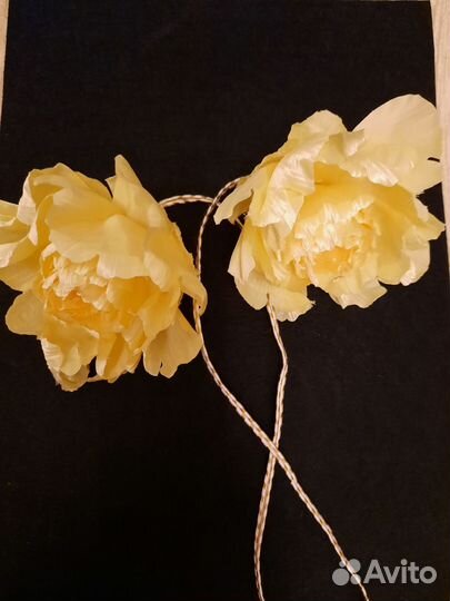 Цветы для украшения.Пришивные