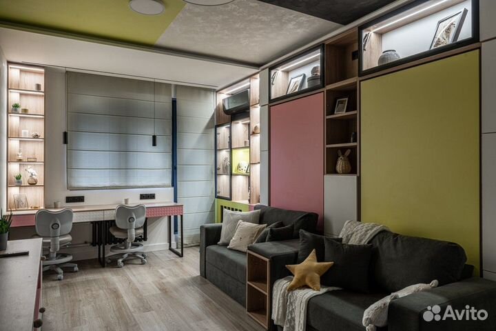 Римские шторы Коралловые RAL3358