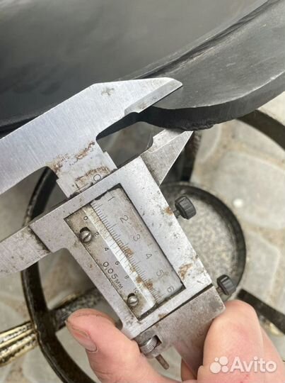 Садж чугунный толстостенный