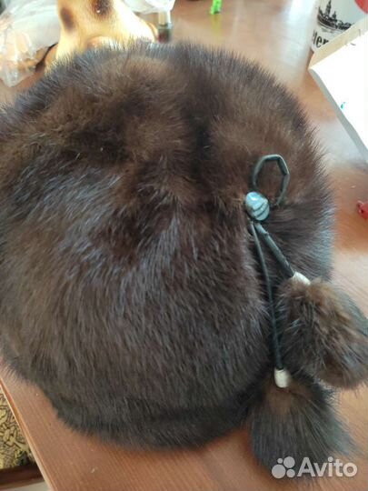 Шапка норковая женская
