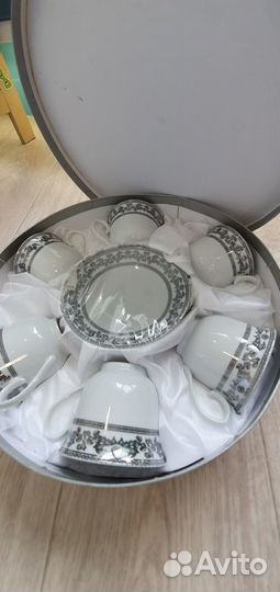 Чайный сервиз фарфор новый в заводской упаковке