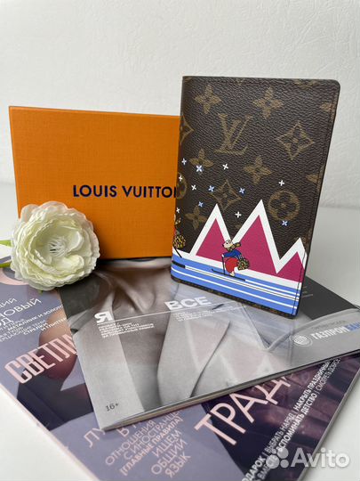 Обложка для паспорта Louis Vuitton