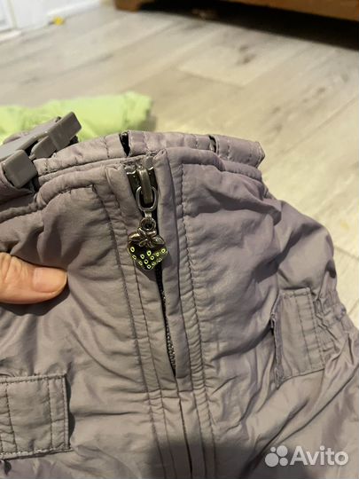 Зимний костюм для девочки 86