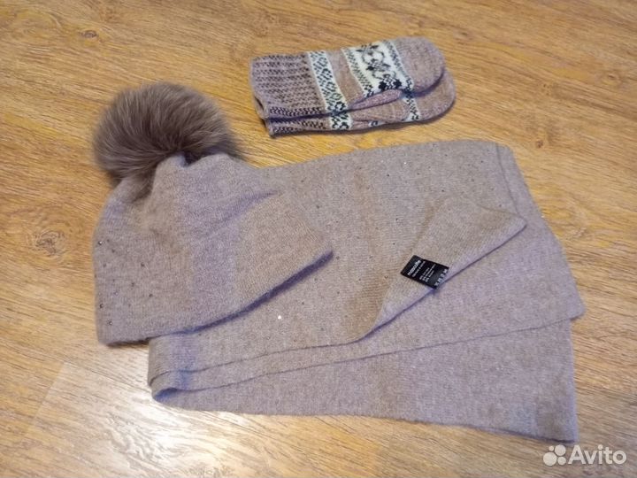 Шапка и шарф 