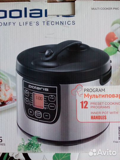 Мультиварка Polaris 5л,PMC 0511AD 650вт