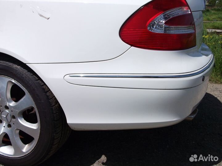 Бампер задний Мерседес W209