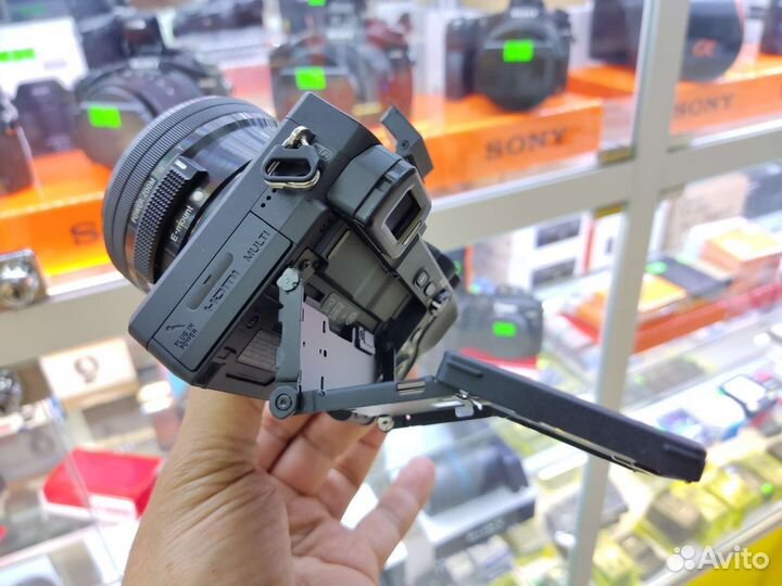 Sony A6400 kit 16-50mm пробег 3.078 кадров Рст