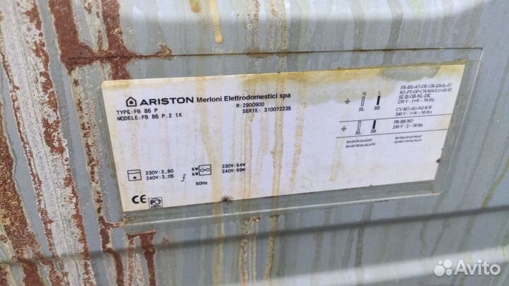 Духовой шкаф Hotpoint-Ariston FB 86.2 IX на з/ч
