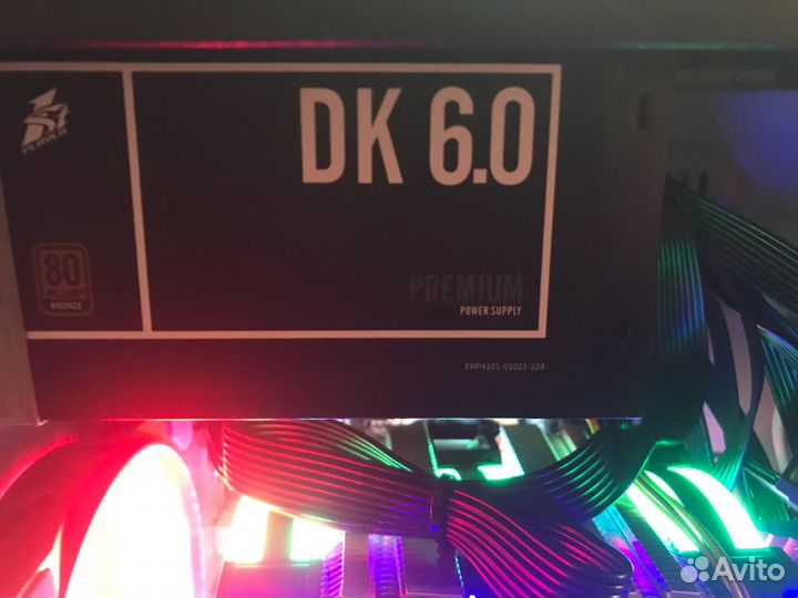 Игровой компьютер с монитором