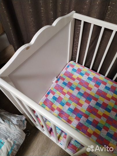 Детская кроватка для малыша новорожденного бу