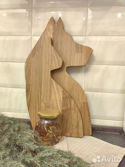 Доски разделочные кот и собака