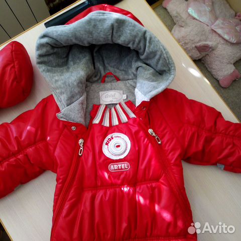 Комбинезон демисезонный девочка 74-80