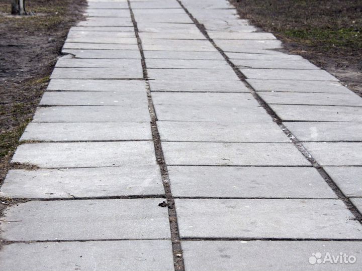 Бетонные плиты дорожные