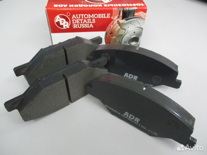 Передние тормозные колодки Volkswagen Polo