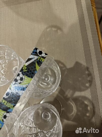 Хрустальные рюмки на ножке СССР