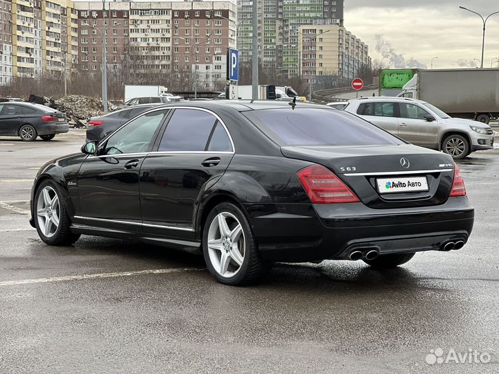 Mercedes-Benz S-класс AMG 6.2 AT, 2007, 221 365 км