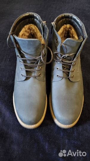 Мужские ботинки нат.мех. Польша. Новые