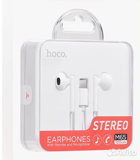 Наушники Type-c проводные Hoco M65