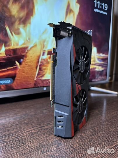 Видеокарта gtx 1050 ti 4gb asus