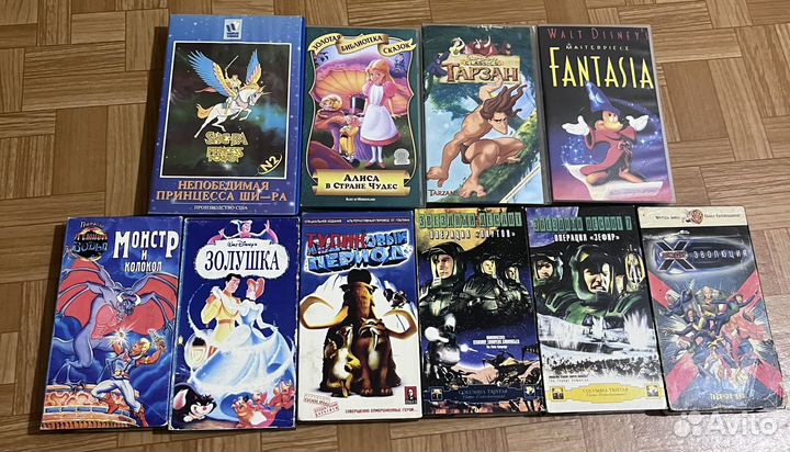 Мультфильмы на VHS