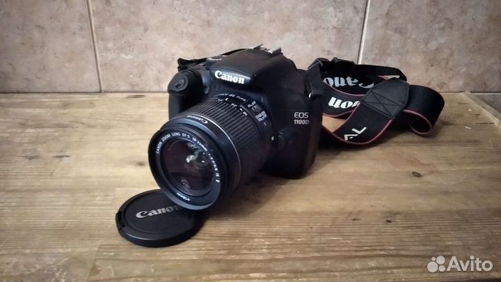 Зеркальный фотоаппарат canon eos 1100d