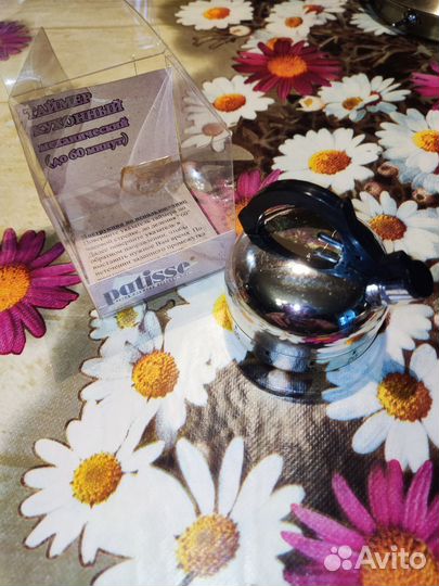 Таймер кухонный в форме чайника механический 60 мн