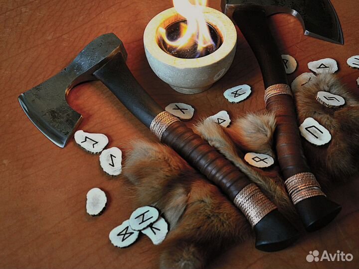 Топор универсальный. Стиль. Ручная ковка. Подарок