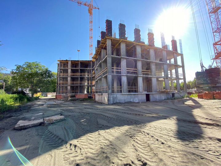 1-к. квартира, 45,6 м², 11/16 эт.