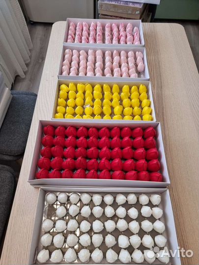 Цветы из мыла