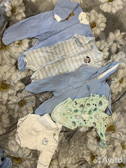 Пакет вещей для мальчика 56 62