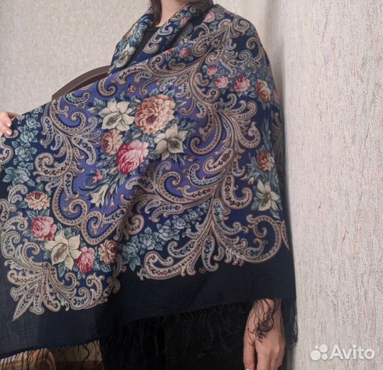 Платок павлопосадский Тайна сердца