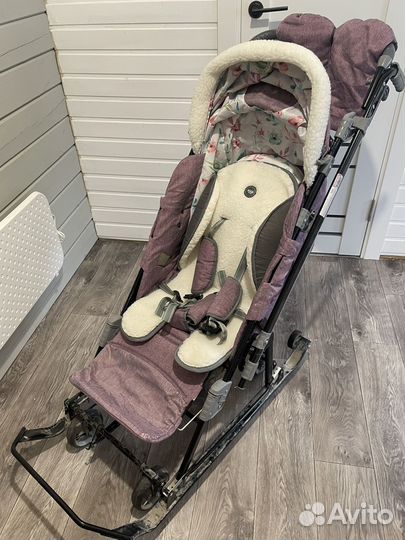 Коляска санки