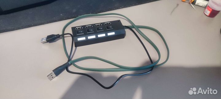 USB хаб с подкл. Доп питания