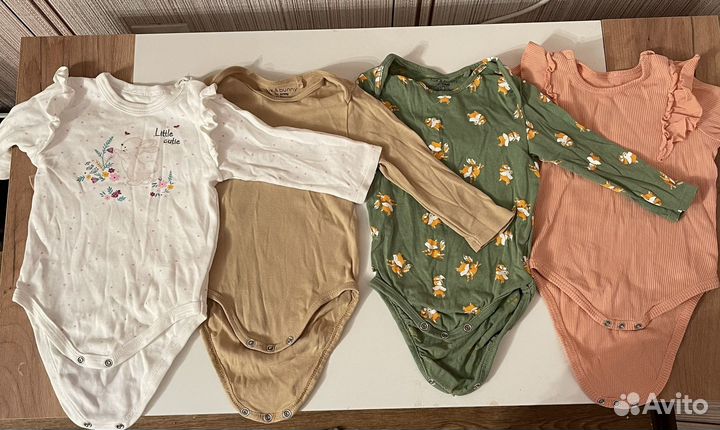 Пакет вещей на девочку 74-80 размер