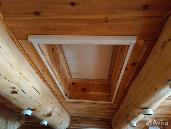 Мансардное окно,мандардные шторы