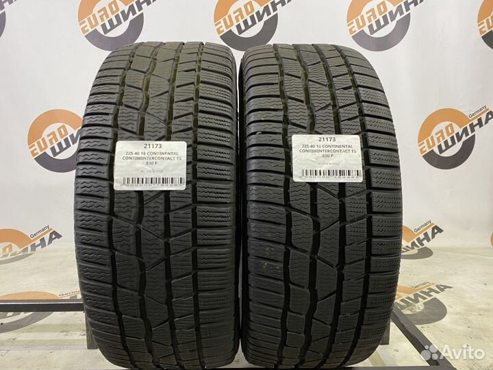 Continental ContiWinterContact TS 830 P 225/40 R18