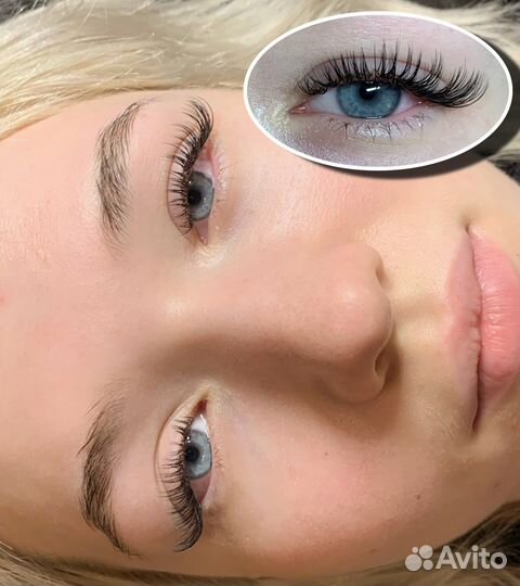 Модель на наращивание ресниц