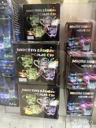 Светящаяся кружка новая